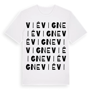 Viévigne ordlek t-shirt – ekologisk bomull t-shirt från Pinshirt