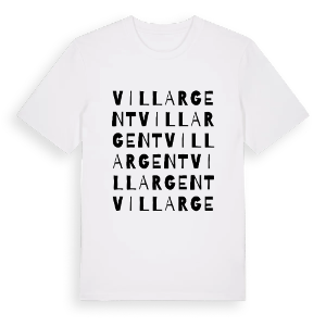 Villargent ordlek t-shirt – ekologisk bomull t-shirt från Pinshirt