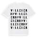 Villeberny ordlek t-shirt