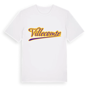 Villecomte baseball t-shirt – ekologisk bomull t-shirt från Pinshirt