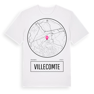 Villecomte t-shirt – ekologisk bomull t-shirt från Pinshirt