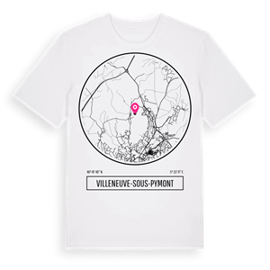 Villeneuve-sous-Pymont t-shirt – ekologisk bomull t-shirt från Pinshirt