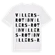Villers-Rotin ordlek t-shirt