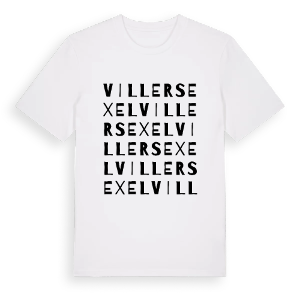 Villersexel ordlek t-shirt – ekologisk bomull t-shirt från Pinshirt