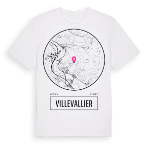 Villevallier t-shirt – ekologisk bomull t-shirt från Pinshirt