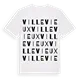 Villevieux ordlek t-shirt