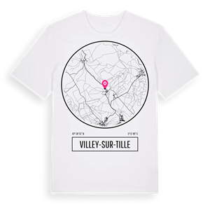 Villey-sur-Tille t-shirt – ekologisk bomull t-shirt från Pinshirt
