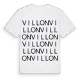 Villon ordlek t-shirt