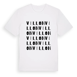 Villon ordlek t-shirt – ekologisk bomull t-shirt från Pinshirt