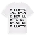 Villotte-Saint-Seine ordlek t-shirt