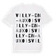 Villy-en-Auxois ordlek t-shirt
