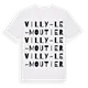 Villy-le-Moutier ordlek t-shirt