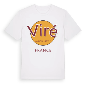Viré cirkel t-shirt – ekologisk bomull t-shirt från Pinshirt