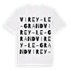 Virey-le-Grand ordlek t-shirt