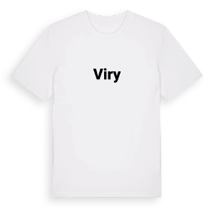Viry fetstil t-shirt – ekologisk bomull t-shirt från Pinshirt