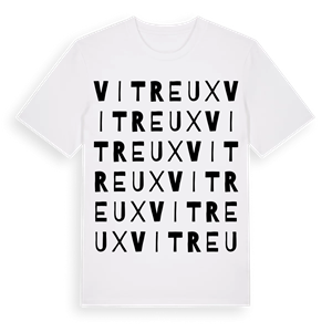 Vitreux ordlek t-shirt – ekologisk bomull t-shirt från Pinshirt