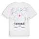 Vitry-Laché karta t-shirt