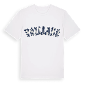 Voillans college t-shirt – ekologisk bomull t-shirt från Pinshirt