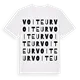 Voiteur ordlek t-shirt