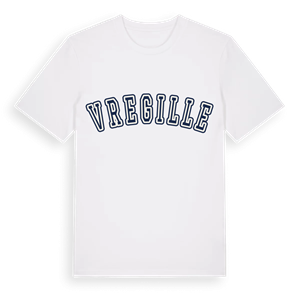 Vregille college t-shirt – ekologisk bomull t-shirt från Pinshirt