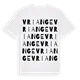 Vriange ordlek t-shirt