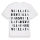 Vuillafans ordlek t-shirt