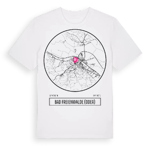 Bad Freienwalde (Oder) t-shirt – ekologisk bomull t-shirt från Pinshirt