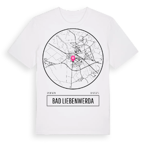 Bad Liebenwerda t-shirt – ekologisk bomull t-shirt från Pinshirt