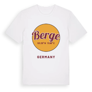 Berge cirkel t-shirt – ekologisk bomull t-shirt från Pinshirt