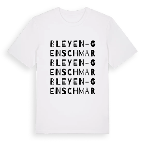 Bleyen-Genschmar ordlek t-shirt – ekologisk bomull t-shirt från Pinshirt