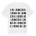 Brandenburg ordlek t-shirt