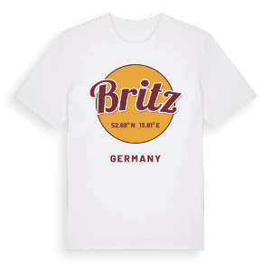 Britz cirkel t-shirt – ekologisk bomull t-shirt från Pinshirt