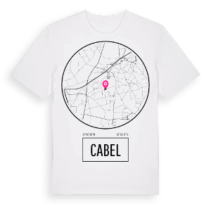 Cabel t-shirt – ekologisk bomull t-shirt från Pinshirt