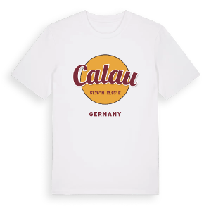 Calau cirkel t-shirt – ekologisk bomull t-shirt från Pinshirt