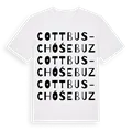 Cottbus - Chóśebuz ordlek t-shirt