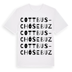 Cottbus - Chóśebuz ordlek t-shirt – ekologisk bomull t-shirt från Pinshirt