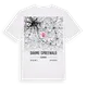 Dahme-Spreewald karta t-shirt