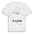 Eberswalde karta t-shirt