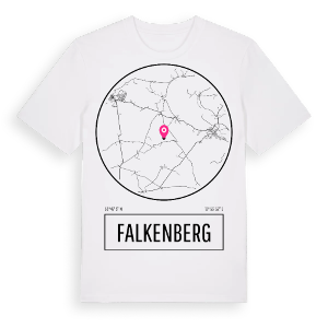 Falkenberg t-shirt – ekologisk bomull t-shirt från Pinshirt