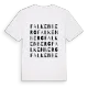 Falkenberg ordlek t-shirt