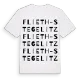Flieth-Stegelitz ordlek t-shirt