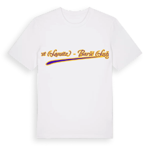Forst (Lausitz) - Baršć (Łužyca) baseball t-shirt – ekologisk bomull t-shirt från Pinshirt