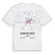 Frankfurt (Oder) karta t-shirt