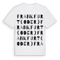 Frankfurt (Oder) ordlek t-shirt