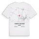 Frankfurt (Oder) Nord karta t-shirt