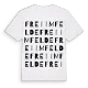 Freiimfelde ordlek t-shirt