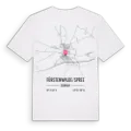 Fürstenwalde/Spree karta t-shirt