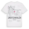 Grätzwalde karta t-shirt