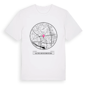 Halbe Stadt, Innenstadt, Frankfurt (Oder) t-shirt – ekologisk bomull t-shirt från Pinshirt