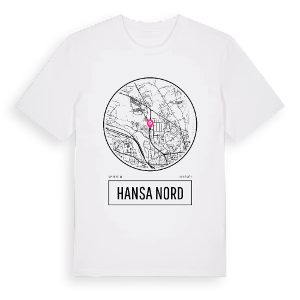 Hansa Nord t-shirt – ekologisk bomull t-shirt från Pinshirt